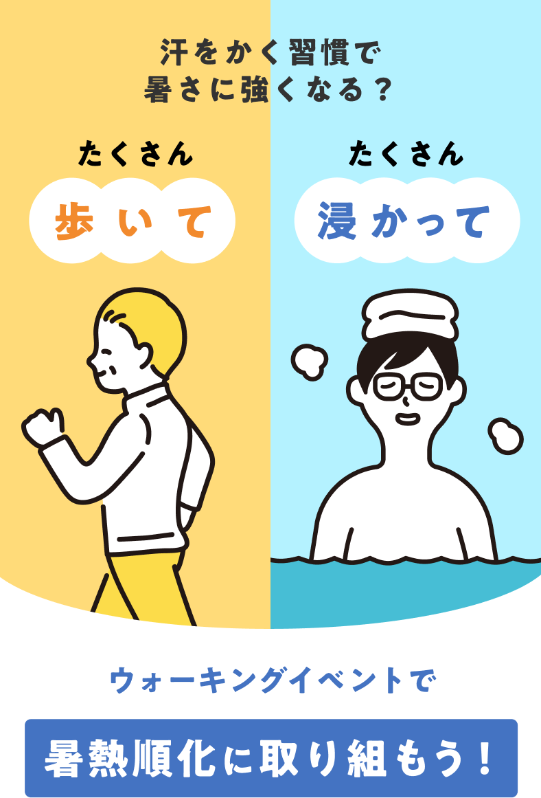 暑熱順化ウォーキングイベント